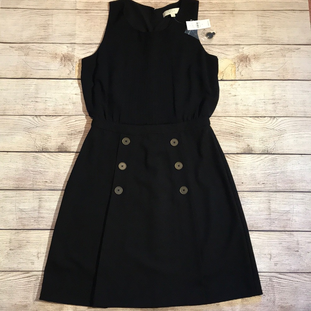 Loft Black Dress NWT